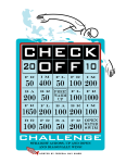 Check-Off Challenge