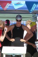Lisa Rice Greedy prepares for her 100 free at 2011 Spring Nationals