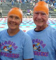 Paul and Margie Hutinger at the 2008 Long Course Nationals