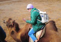 Marianna on camelback